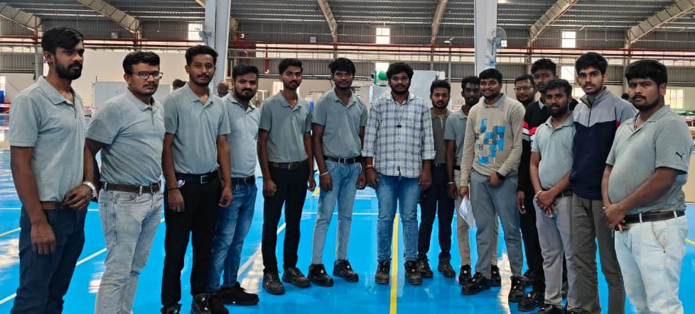 Team collaboration in open plan office